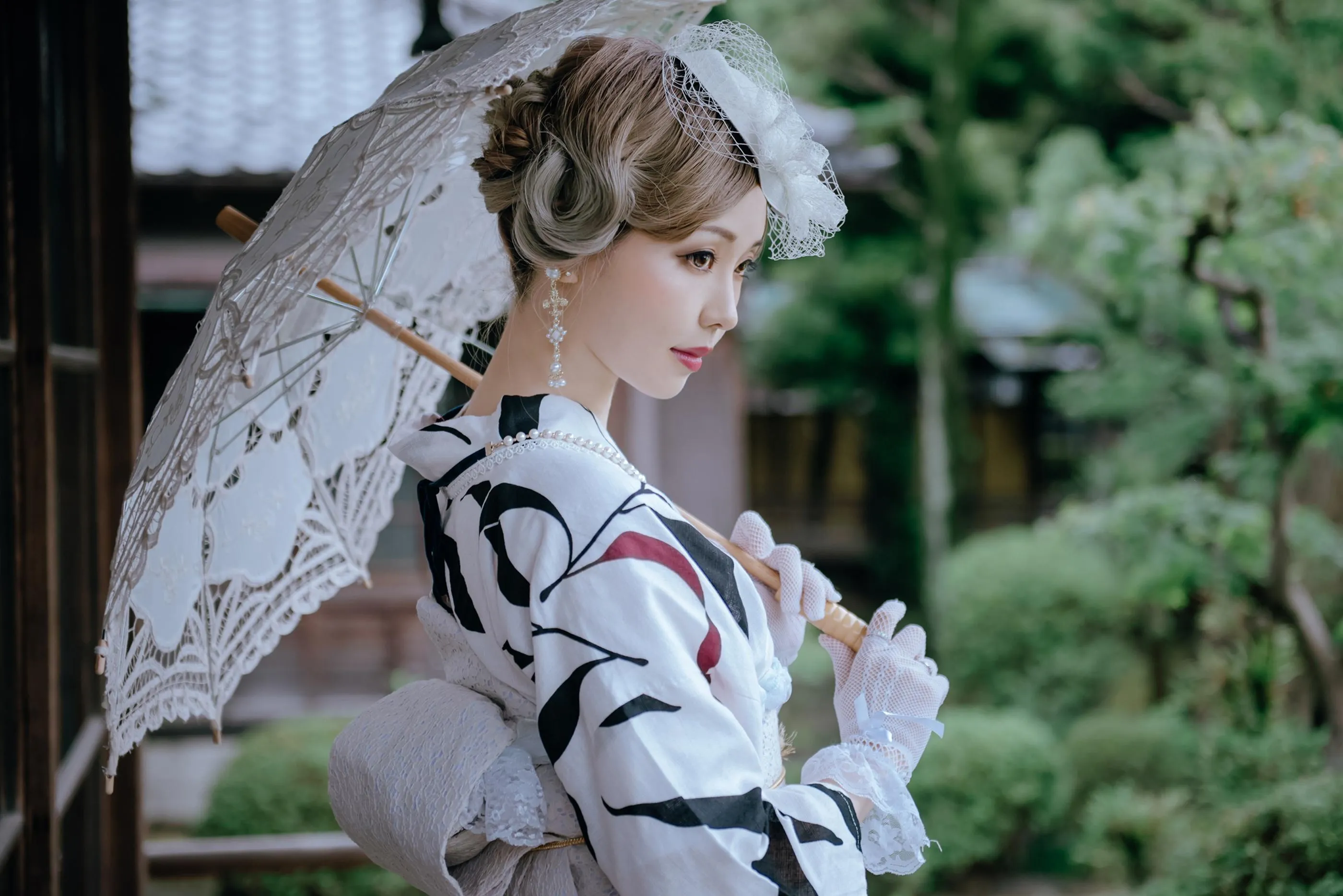 ElyEE子 – NO.90 [2020 Ely Collection] Digital photo set 10套-5 Retro Kimono [38P]插图